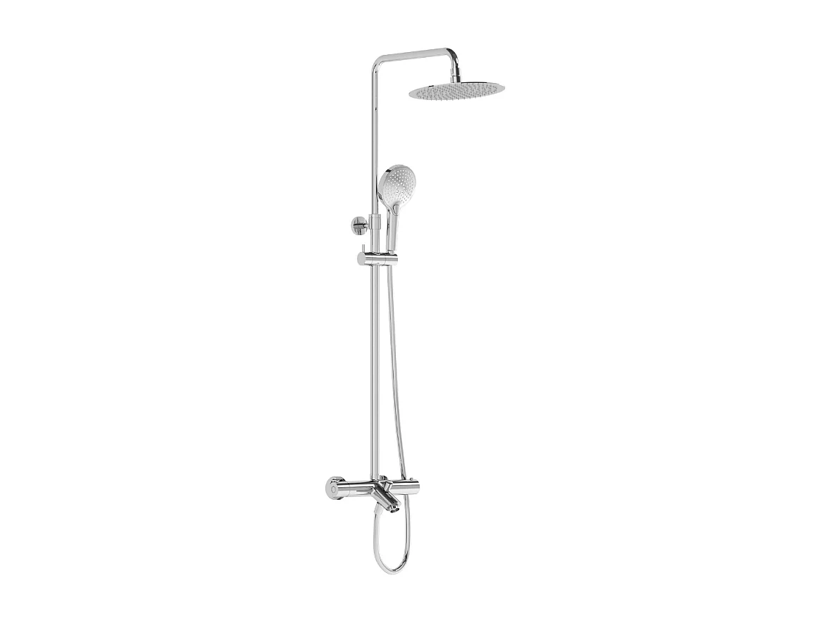 Colonne bain douche thermostatique VitrA Aquaheat Bliss 250 B