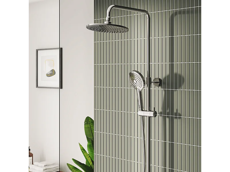 Colonne bain douche thermostatique VitrA Aquaheat Bliss 250 B