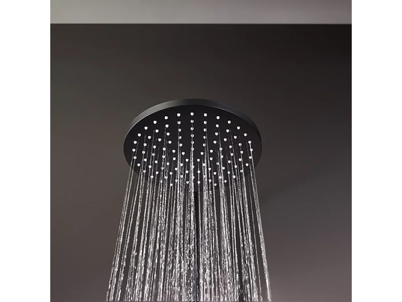 Colonne de douche ou bain douche sans mitigeur HANSGROHE Vernis Blend 200 EcoSmart noir mat