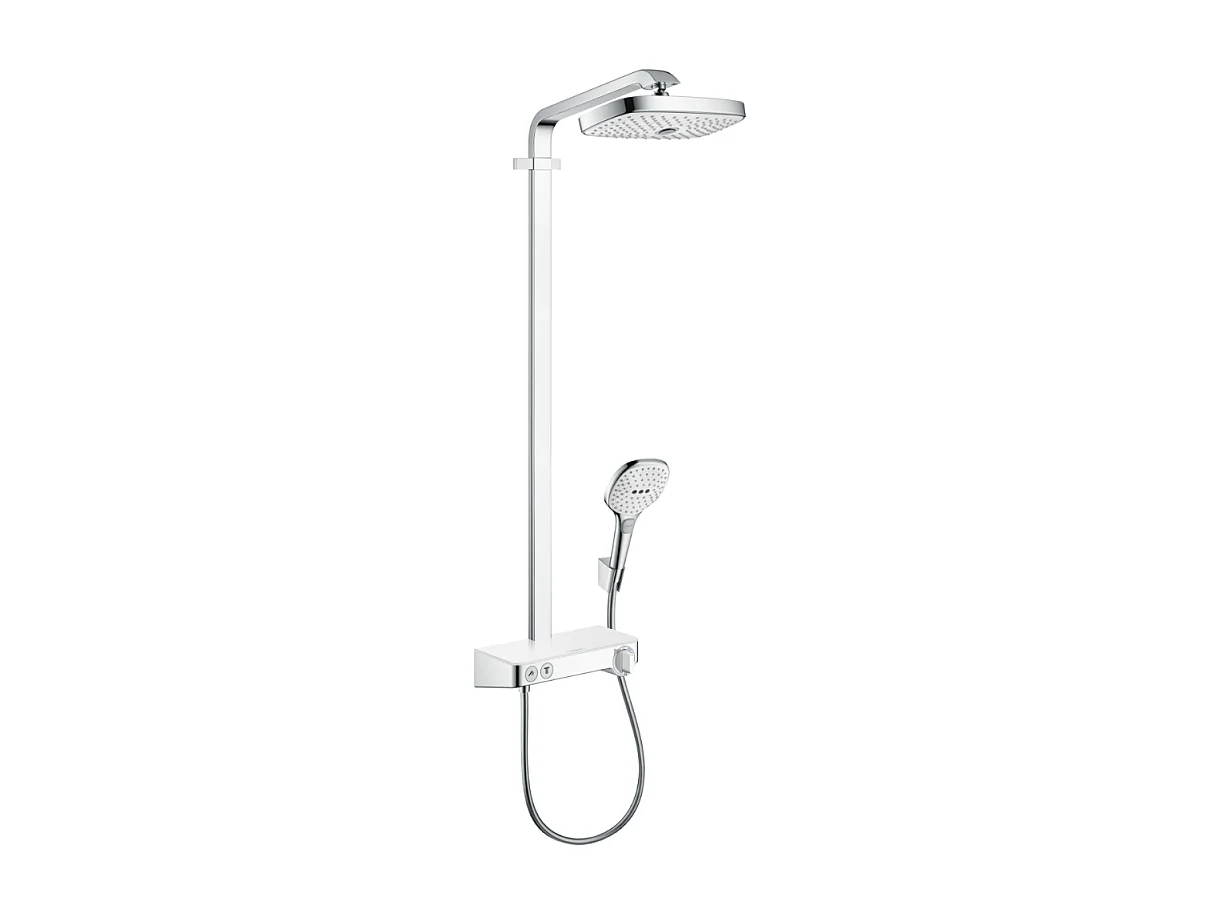 HANSGROHE Raindance Select E 300 columna de ducha termostática con mezclador cromado de 30 cm