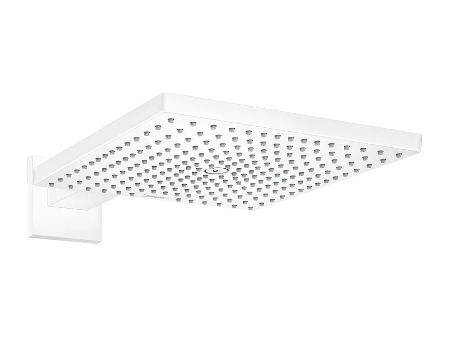 Douche de tête HANSGROHE Raindance E, 1 jet avec bras de douche blanc mat