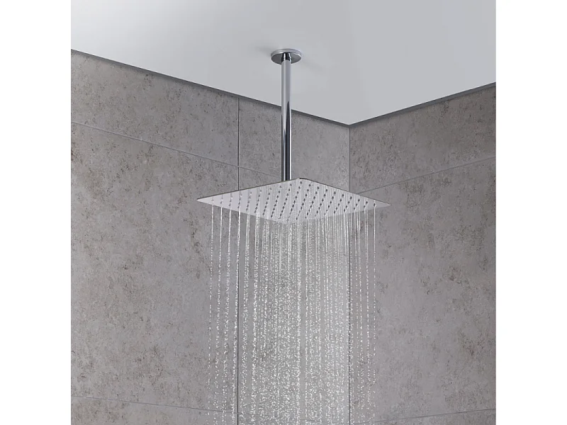 DURAVIT Cabeza de ducha universal cuadrada 30 cm cromo