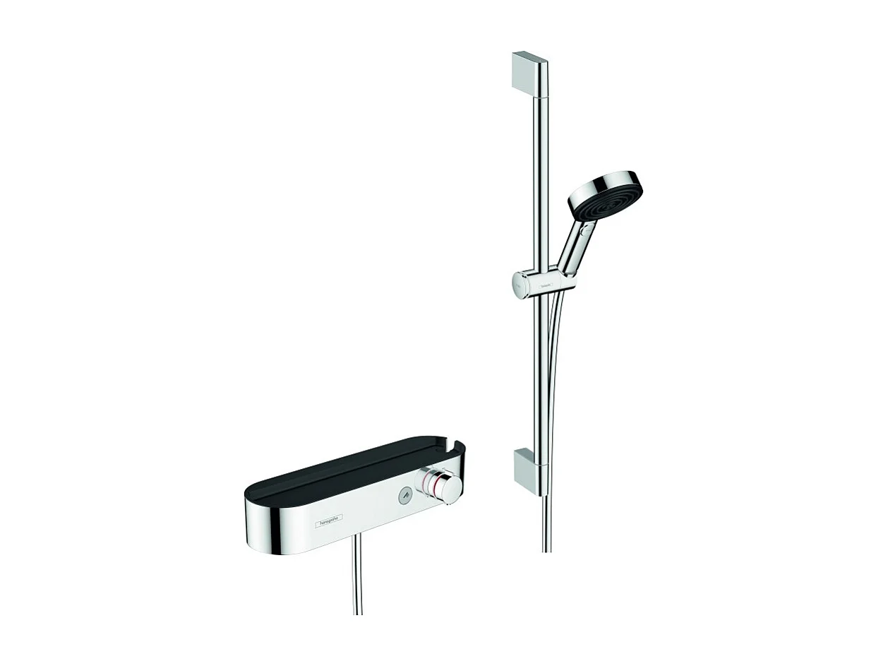 HANSGROHE Combi douche 105 3jet Relaxation avec barre 65 cm ShowerTablet Select 400 chromé