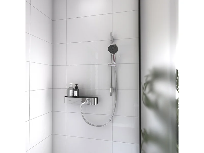 HANSGROHE Combi douche 105 3jet Relaxation avec barre 65 cm ShowerTablet Select 400 chromé