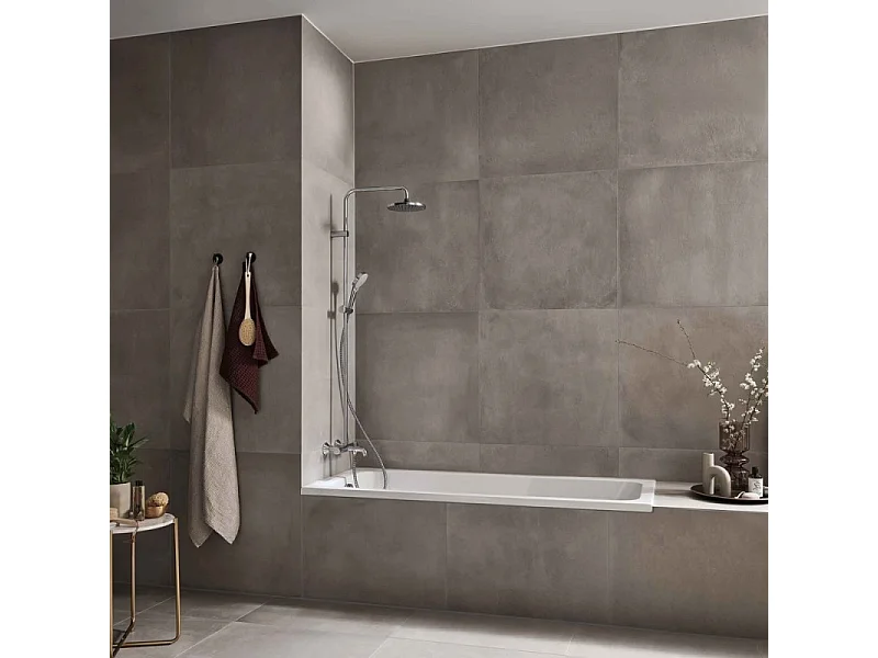 Colonne bain douche thermostatique HANSGROHE Vernis Blend 200 chromé