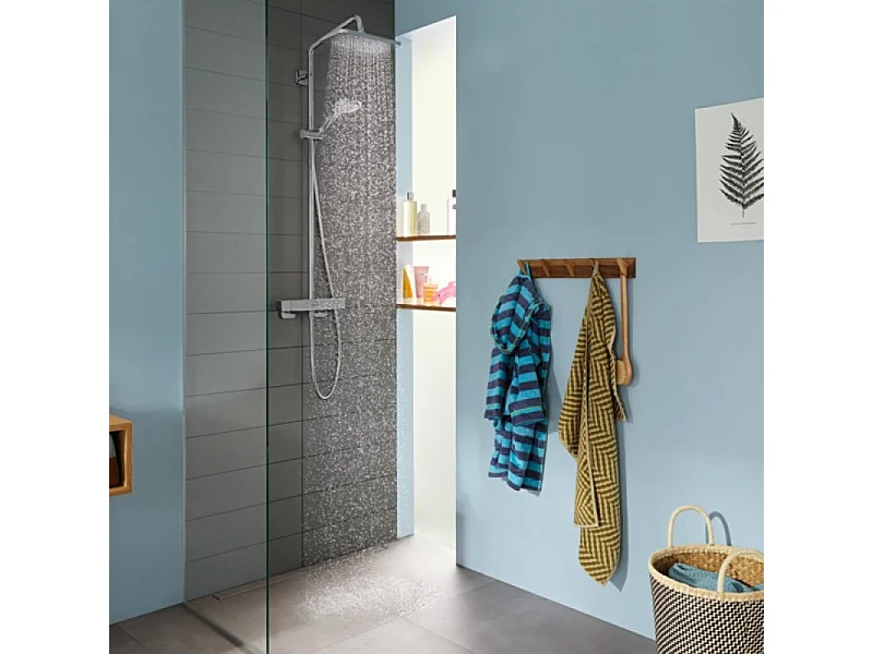 HANSGROHE Croma E 280 columna de ducha termostática cromada