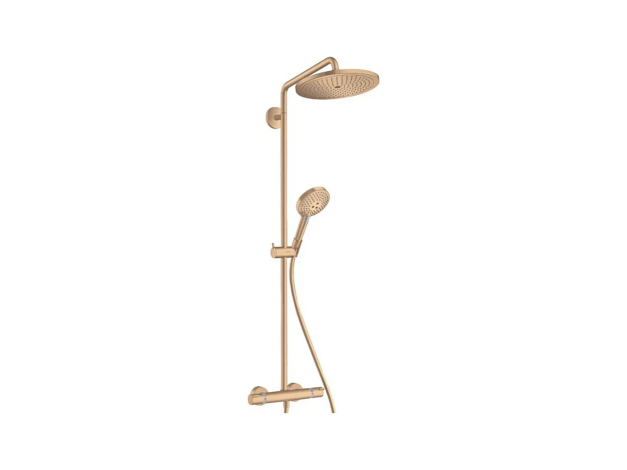Colonne de douche thermostatique HANSGROHE Croma Select S 280 EcoSmart bronze brossé