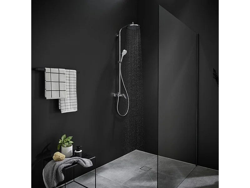 HANSGROHE Crometta S 240 columna de ducha mecánica cromada