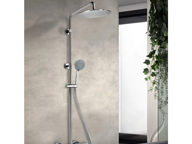 Colonne bain douche thermostatique PAINI Ruby Chrome