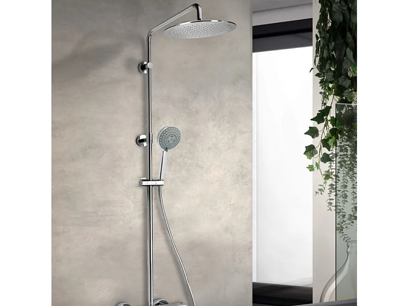 Colonne bain douche thermostatique PAINI Ruby Chrome