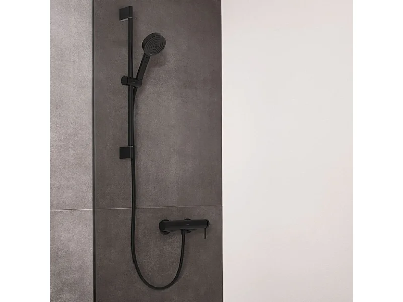 Mitigeur douche mécanique HANSGROHE Finoris noir mat