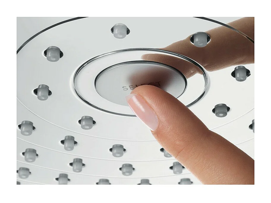 HANSGROHE Lot douche de tête Raindance Select S avec façade pour mitigeur et corps encastré