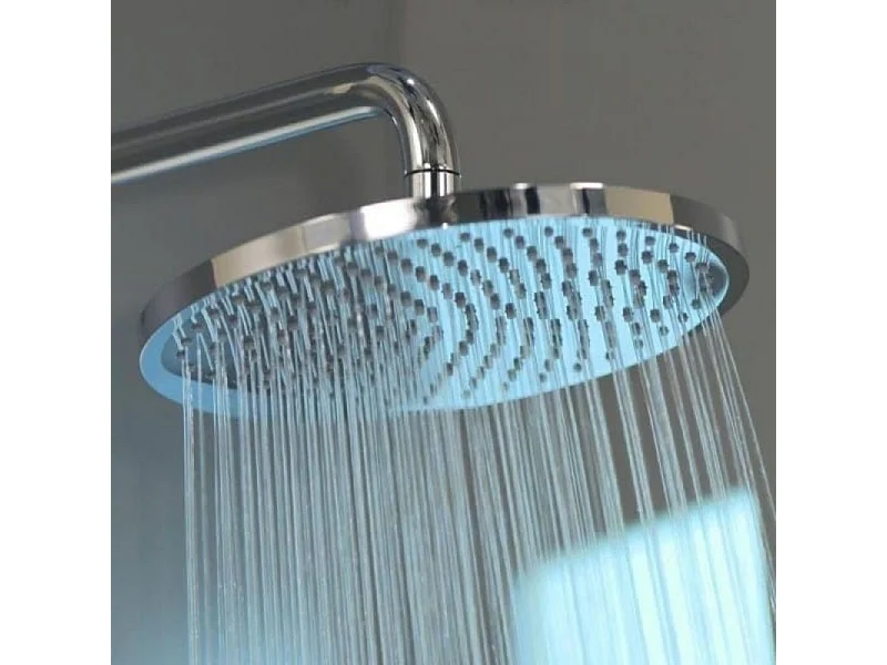 Colonne de douche thermostatique HANSGROHE Crometta S 240 EcoSmart chromé + tablette AddStoris