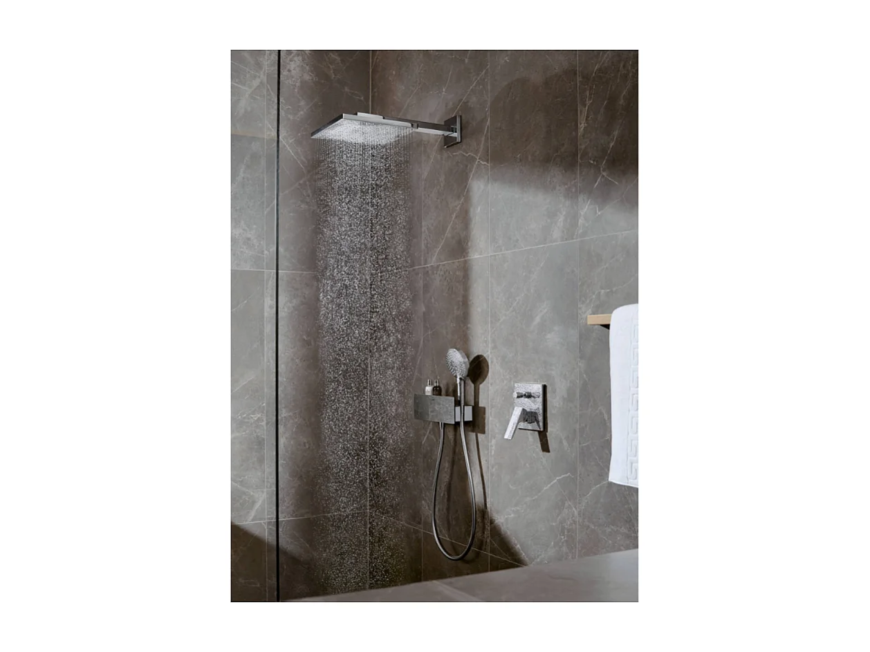 HANSGROHE Façade Metropol mitigeur bain douche encastré Bronze brossé avec corps encastré et outil
