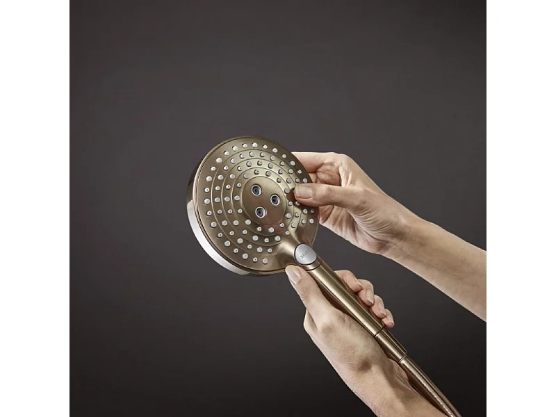 Colonne de douche thermostatique HANSGROHE Raindance Select S 240 bronze brossé