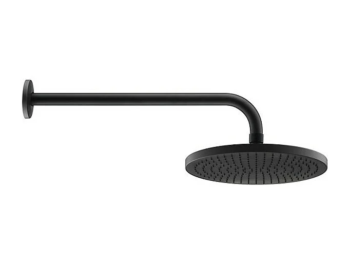 Bras de douche mural DURAVIT Universal 41 cm noir mat