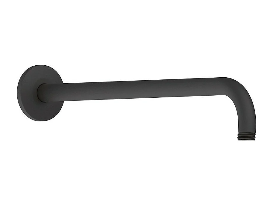 DURAVIT Brazo de ducha universal de pared 41 cm negro mate