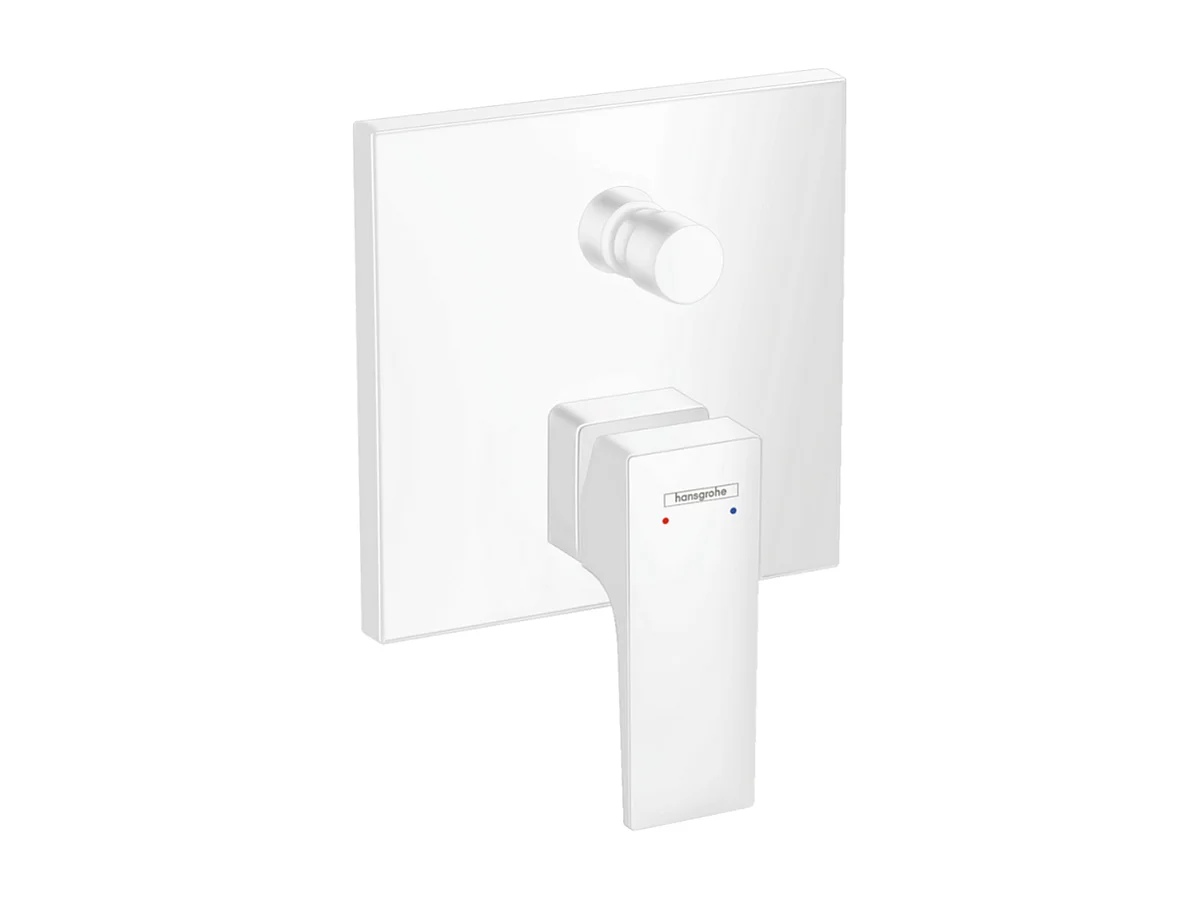 HANSGROHE Façade Metropol mitigeur bain douche encastré Blanc mat avec corps encastré et outil