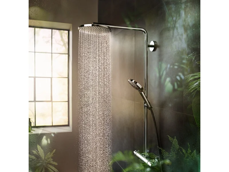 HANSGROHE Raindance Select S 240 columna de ducha termostática cromada