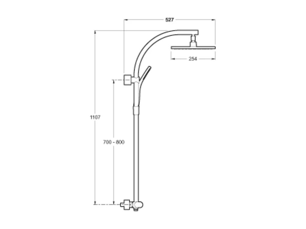 Jacob Delafon - Colonne de douche OBLO