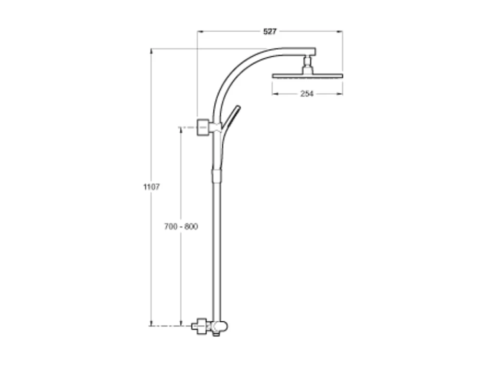 Jacob Delafon - Colonne de douche OBLO