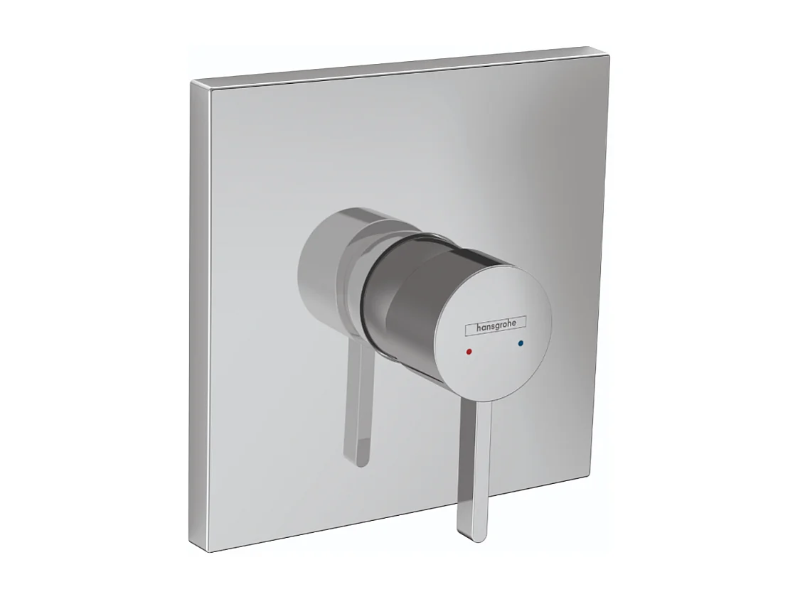 Façade robinet encastré mécanique HANSGROHE Finoris Chromé
