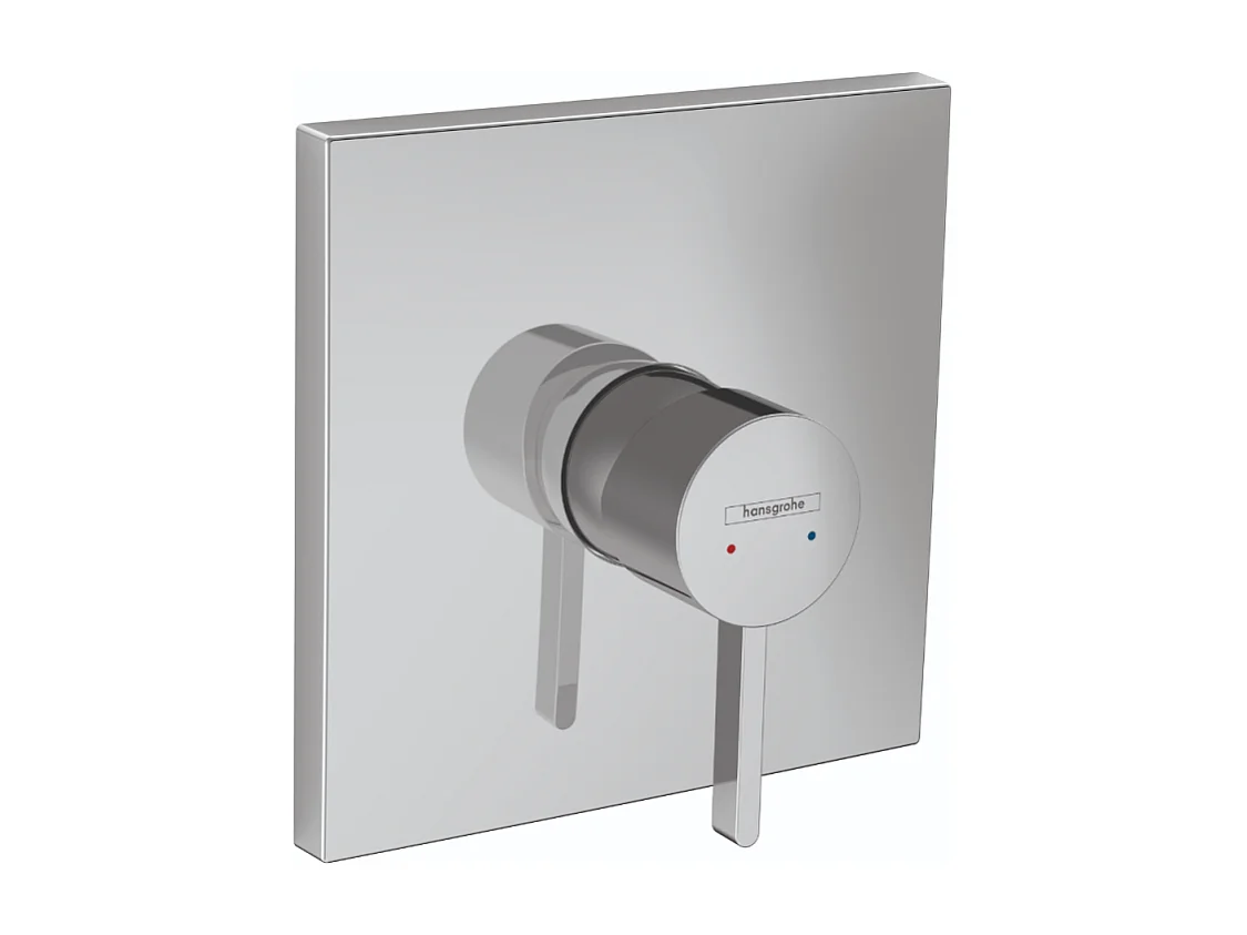 Façade robinet encastré mécanique HANSGROHE Finoris Chromé