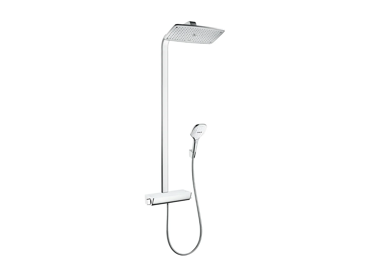 Colonne de douche thermostatique HANSGROHE Raindance E 360 chromé