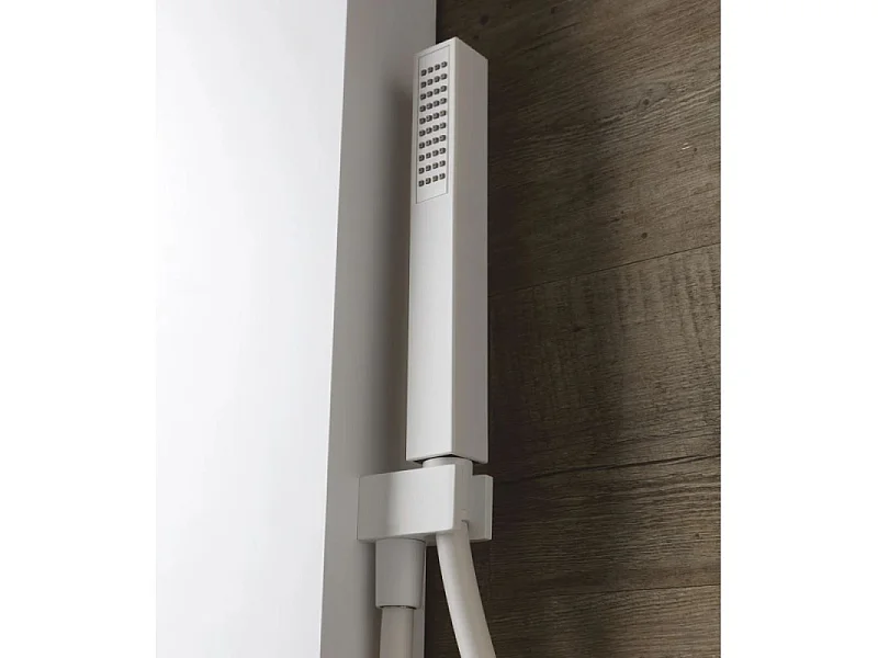Colonne de douche thermostatique KINEDO Aquastyle blanc mat