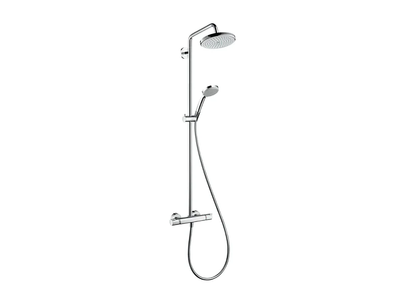 Colonne de douche thermostatique HANSGROHE Croma 220 chromé