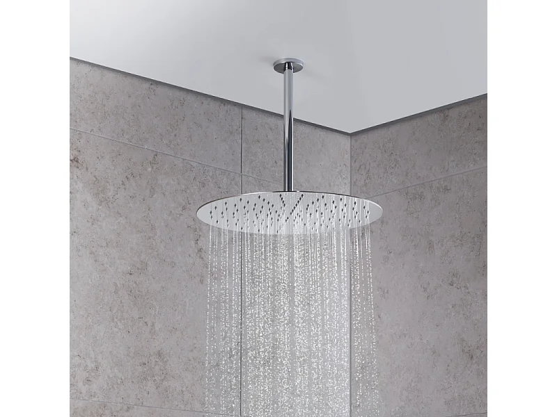 Douche de tête ronde DURAVIT Universal 30 cm chromé