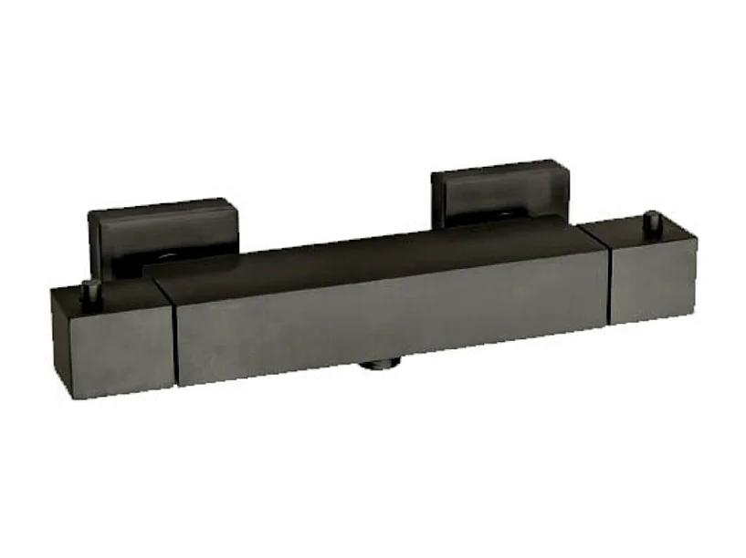 Paini - Mitigeur douche mural Dax noir mat