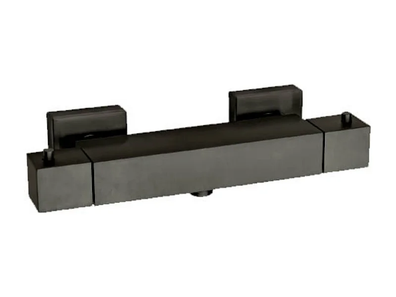 Paini - Mitigeur douche mural Dax noir mat