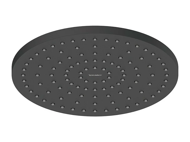DURAVIT Cabeza de ducha universal 25 cm negro mate