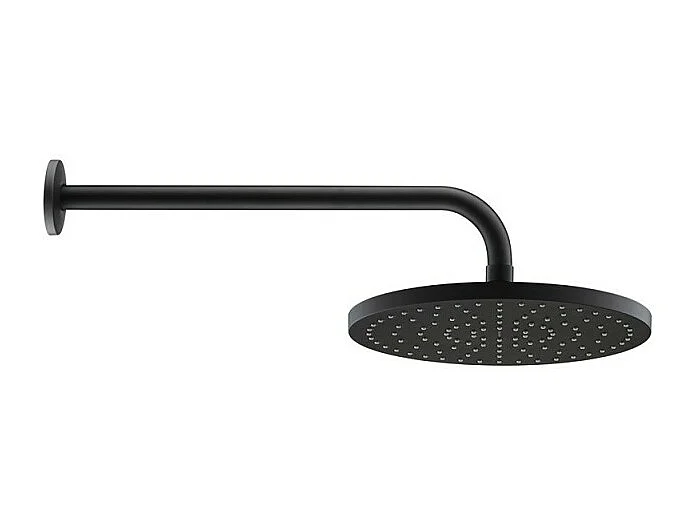 DURAVIT Cabeza de ducha universal 25 cm negro mate
