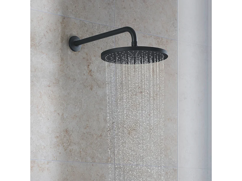 Douche de tête DURAVIT Universal 25 cm noir mat
