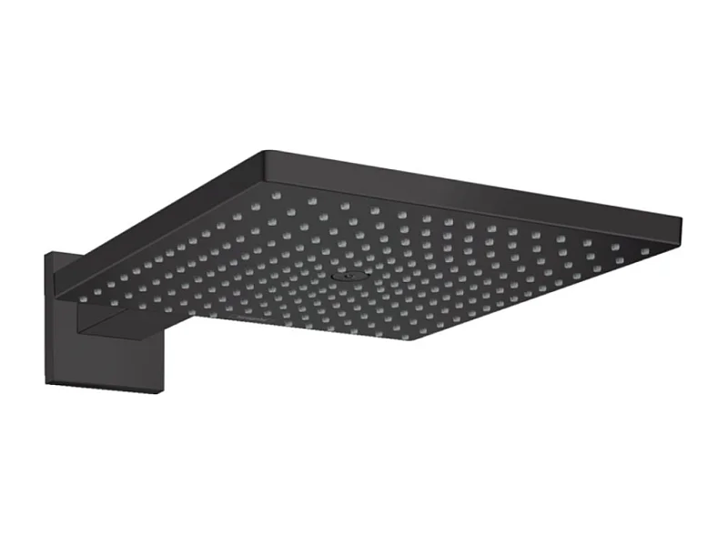 HANSGROHE Raindance E ducha fija, 1 chorro con brazo de ducha negro mate