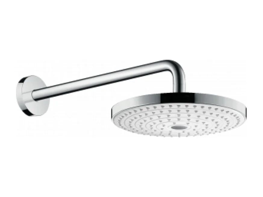 HANSGROHE Douche de tête Raindance Select S 240 2 jets avec bras de douche blanc chromé