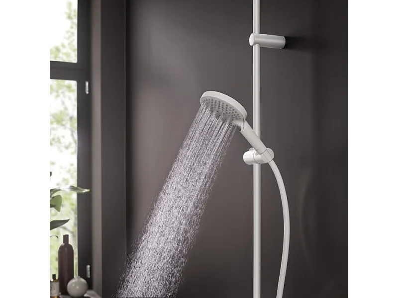 Colonne de douche thermostatique HANSGROHE Raindance Select S 240 blanc mat