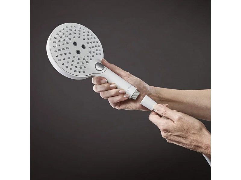 Colonne de douche thermostatique HANSGROHE Raindance Select S 240 blanc mat