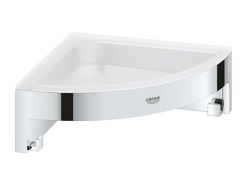 Colonne de douche thermostatique GROHE Vitalio Joy Système 230 + Tablette d'angle GROHE Start Cube + colle Quickglue