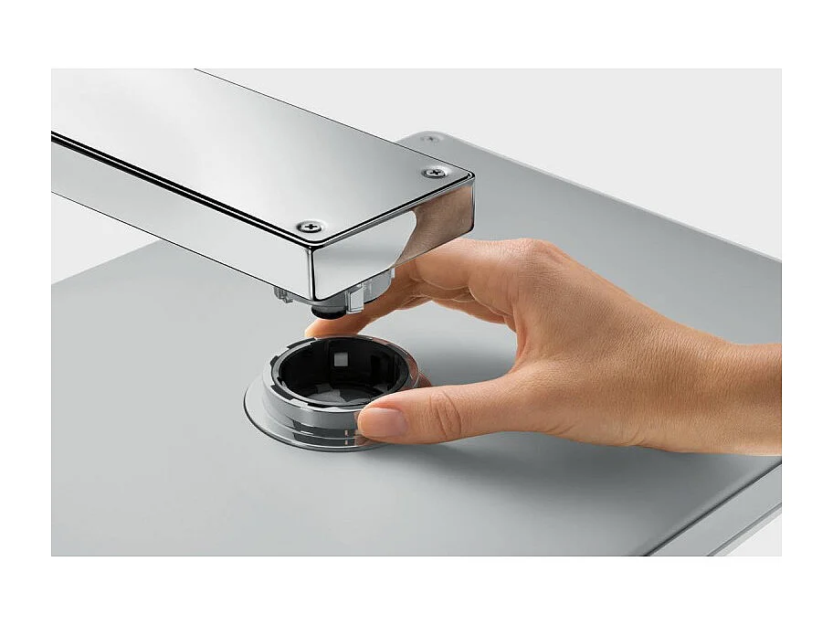 Lot robinet douche encastré  thermostatique HANSGROHE + Douche de tête Rainmaker Select 3 jets