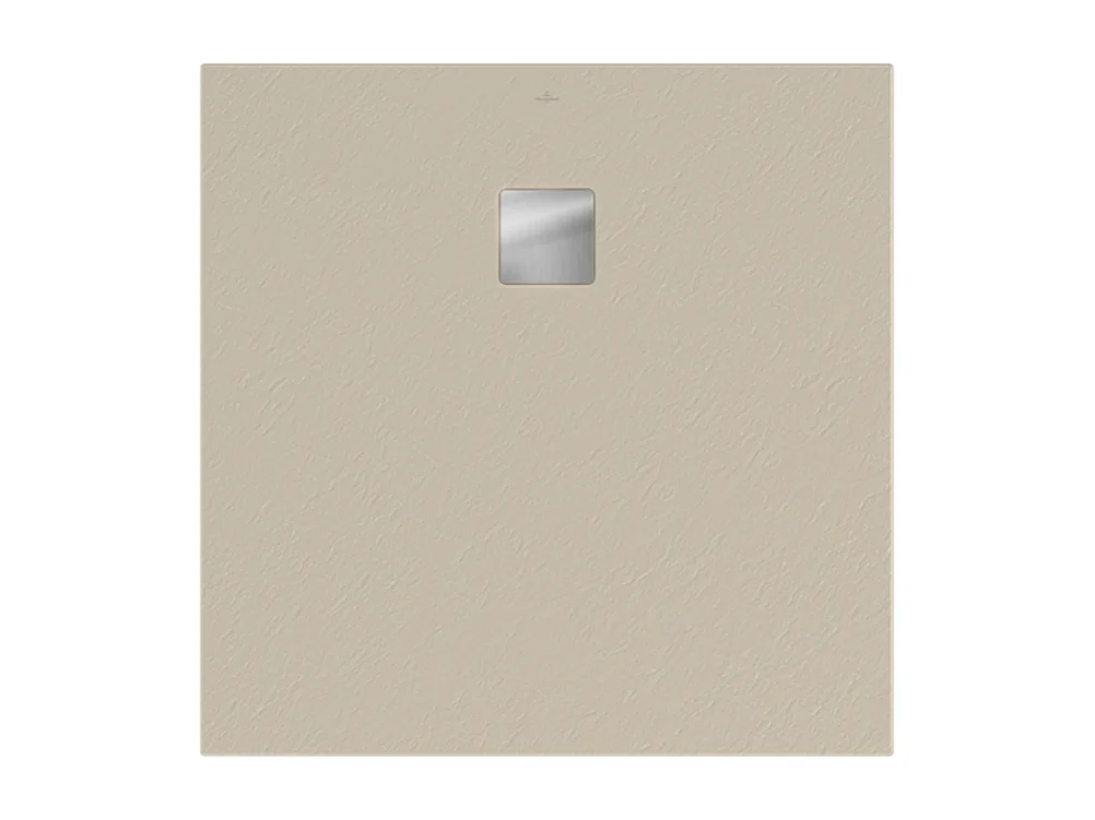 Receveur 100 x 100 VILLEROY ET BOCH Planeo acrylique carré nature creme