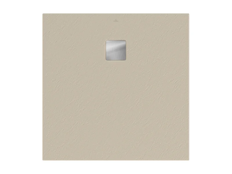 Receveur 100 x 100 VILLEROY ET BOCH Planeo acrylique carré nature creme