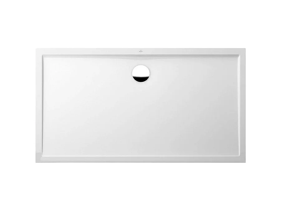 Receveur antidérapant 140 x 90 VILLEROY ET BOCH Futurion à encastrer acrylique rectangle blanc