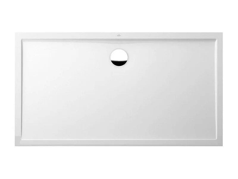 Receveur antidérapant 140 x 90 VILLEROY ET BOCH Futurion à encastrer acrylique rectangle blanc