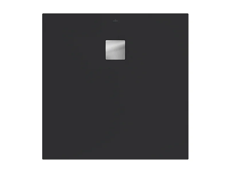 Receveur antidérapant 100 x 100 VILLEROY ET BOCH Planeo acrylique carré gris anthracite