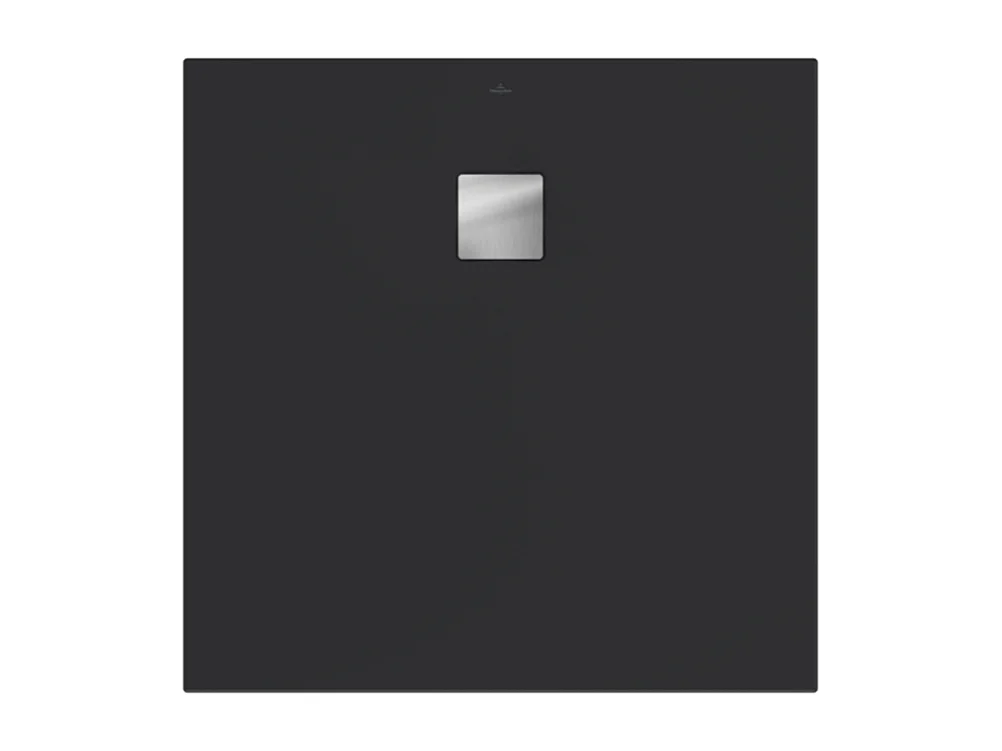 Receveur antidérapant 100 x 100 VILLEROY ET BOCH Planeo acrylique carré gris anthracite