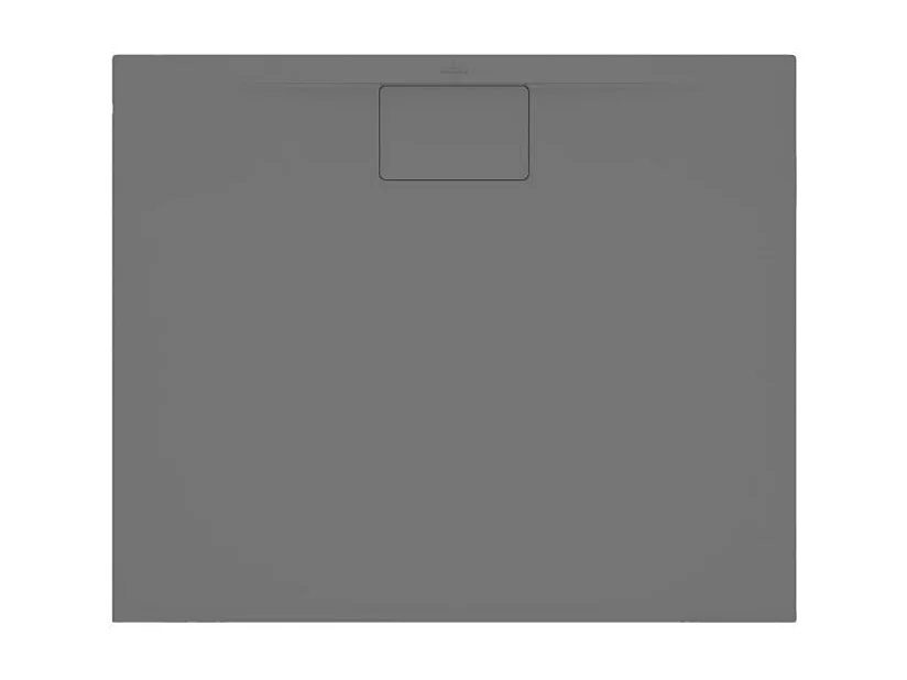 Receveur antidérapant 90 x 90 VILLEROY ET BOCH Architectura Metalrim acrylique carré gris anthracite