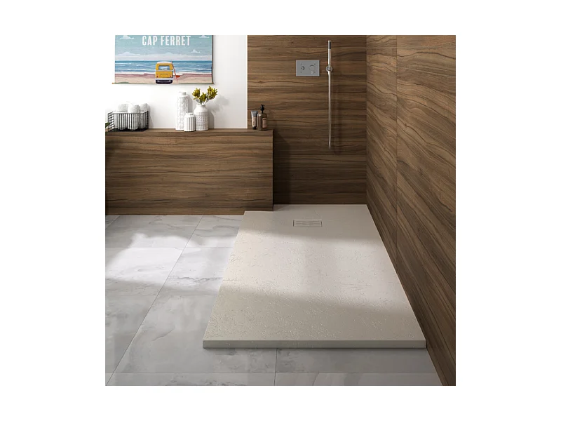 KINEDO Receveur 120 x 90 Kinerock evo biolex rectangle sable
